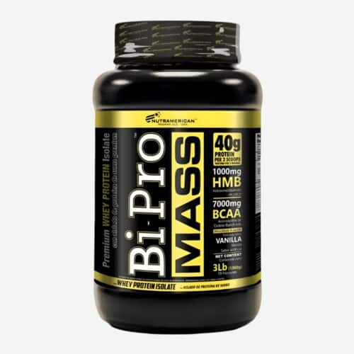 Bi Pro Mass 3lb – Nutramerican Pharma – Vainilla