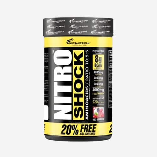 Aminoácidos Nitro Shock 26 Serv – Nutramerican Pharma