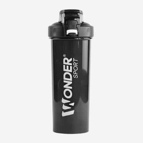Termo Proteína Mezclador Shaker 800ml – Negro – Wonder